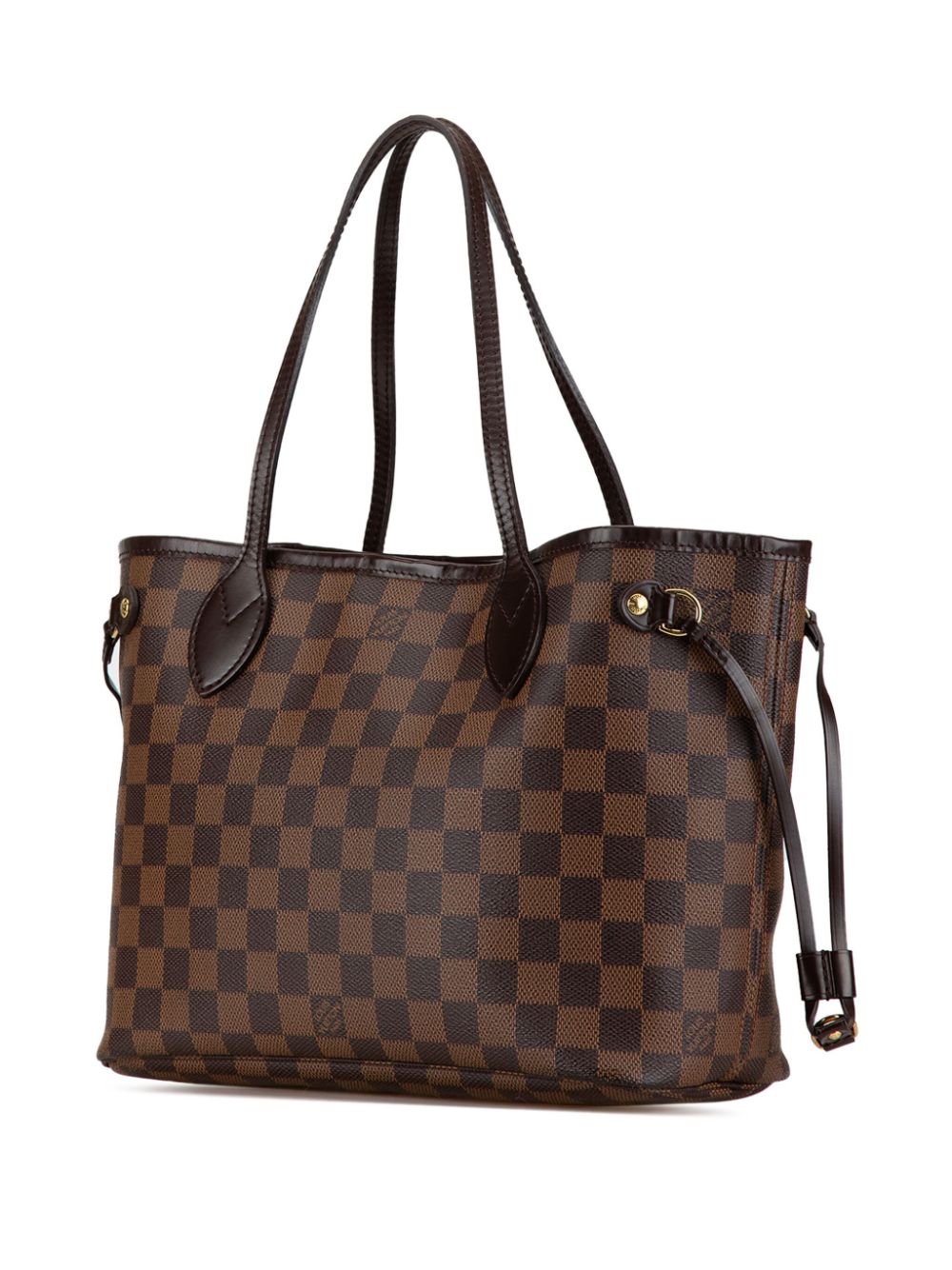 Louis Vuitton Pre-Owned 2008 Damier Ebene Neverfull PM tote bag - Bruin