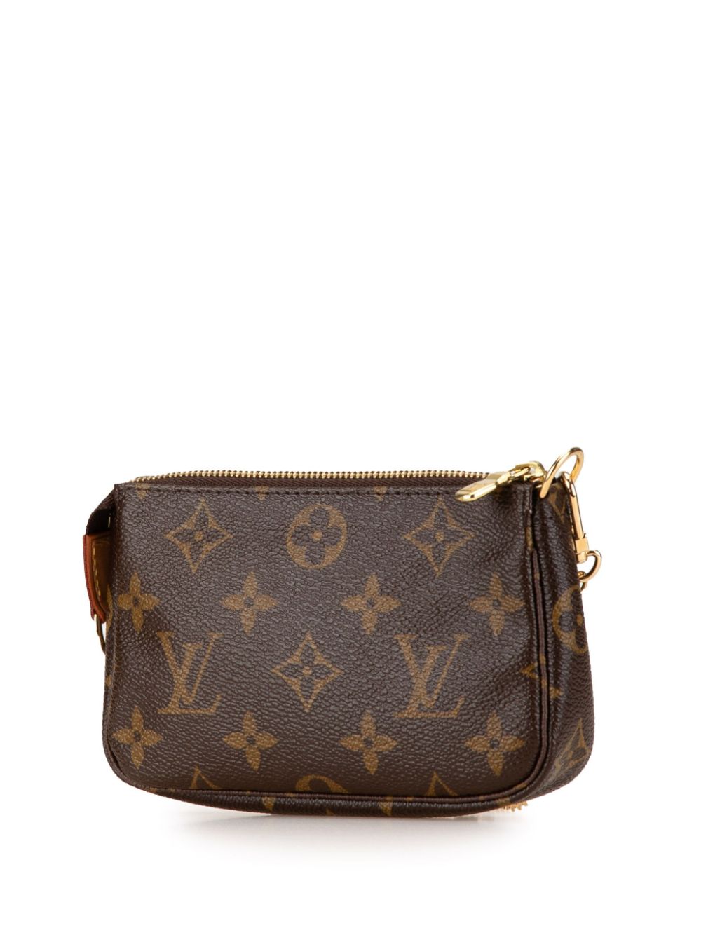 Louis Vuitton Pre-Owned 2007 Monogram Trunks and Bags Mini Pochette Accessoires handbag - Bruin