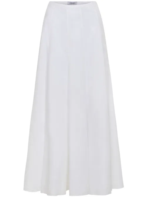 AZEEZA jupe longue Soren - Blanc - AZEEZA - Modalova