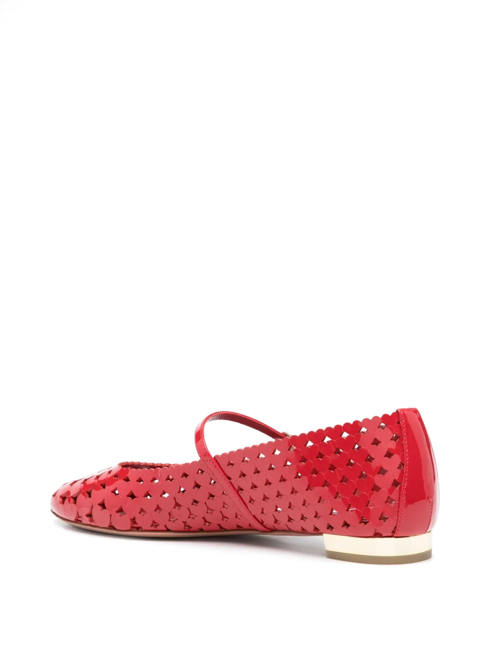 Aquazzura Amourose ballet flats Red