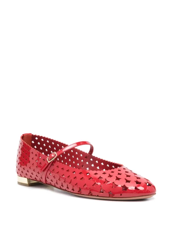 【送料&関税込】Aquazzura Amourose Ballerinas Aquazzura Amourose Ballet Flats | Red | FARFETCH