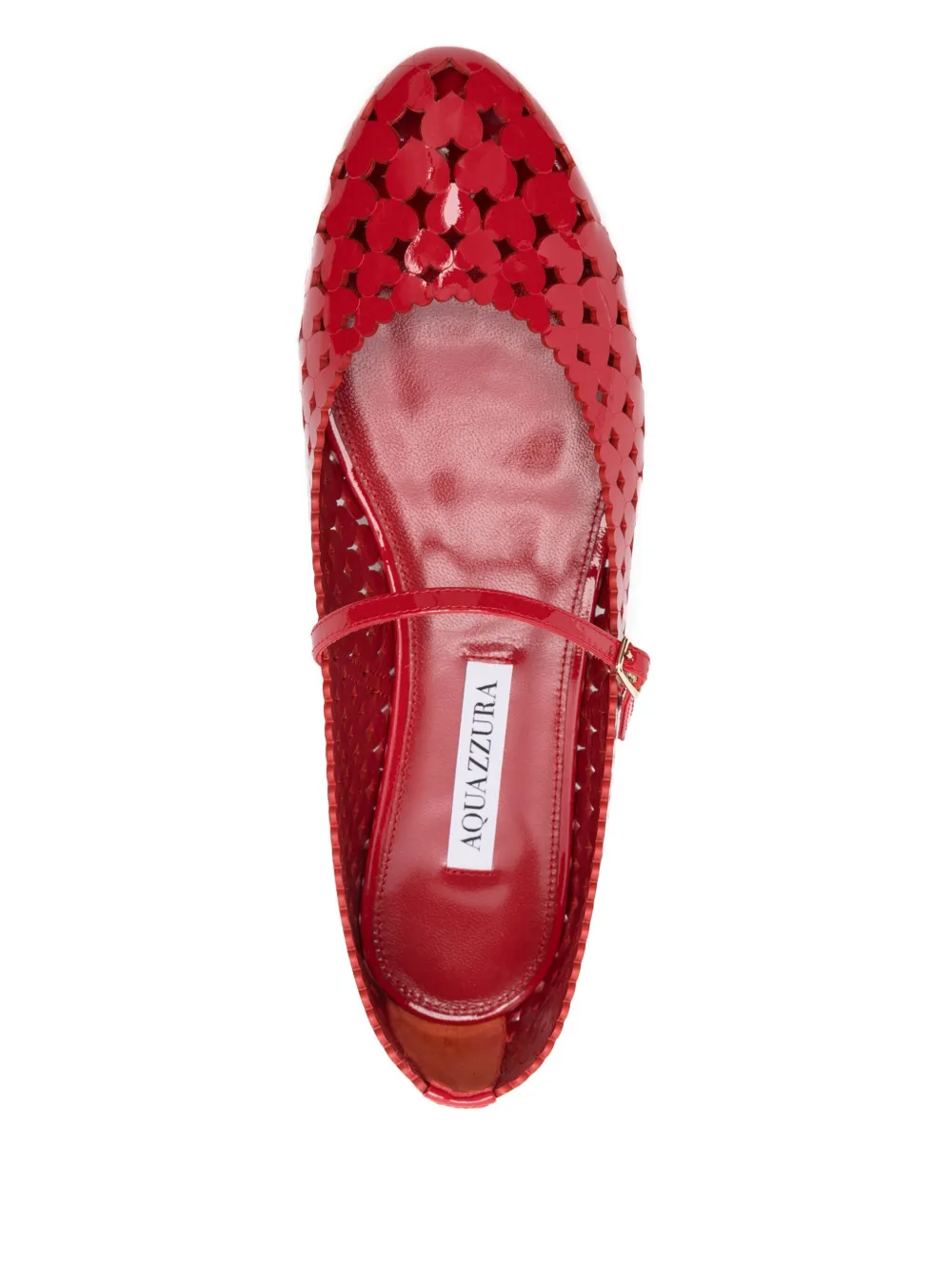 Aquazzura Amourose ballet flats Red