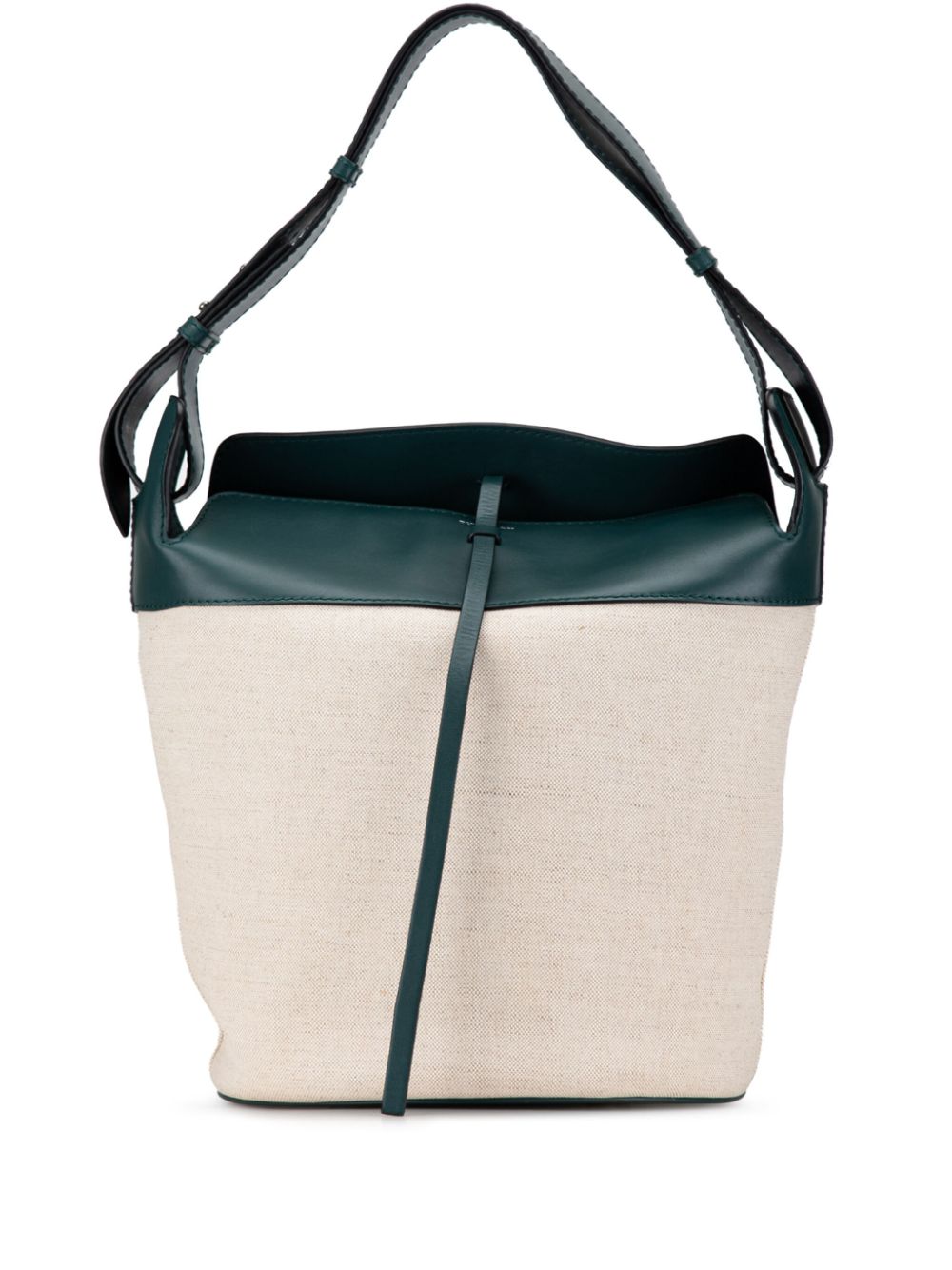 2000-2017 Leather Trimmed Canvas bucket bag