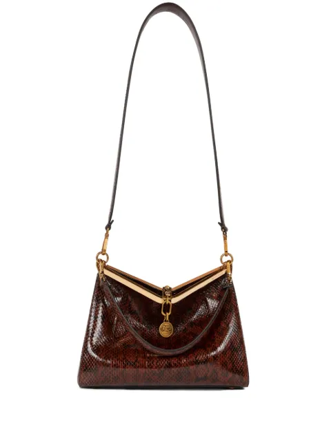 ETRO medium Vela bag in Elaphe leather