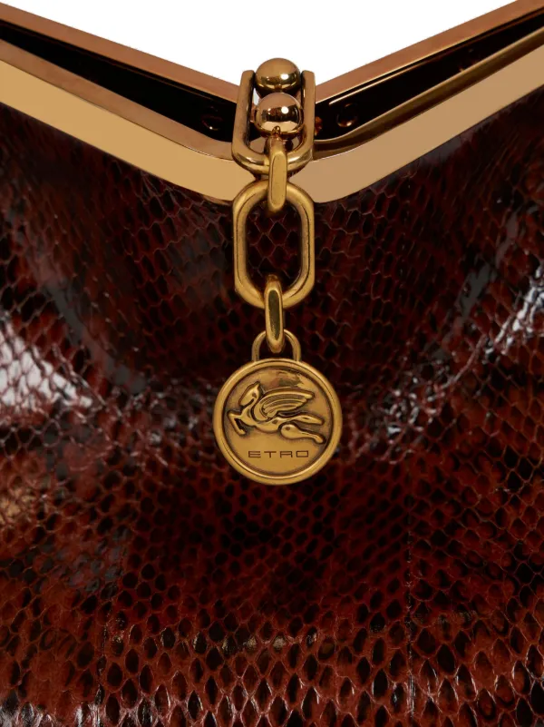 ETRO Medium Vela Shoulder Bag | Brown | FARFETCH