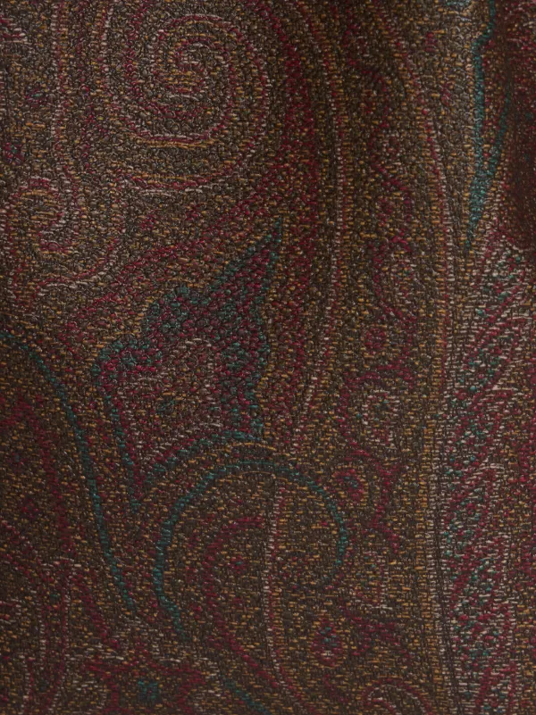 【ETRO】関税込★ブラウンペイズリーミニバケットバッグ ETRO ペイズリー ミニバケットバッグ | ブラウン | FARFETCH JP