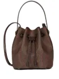 ETRO mini Paisley bucket bag - Brown