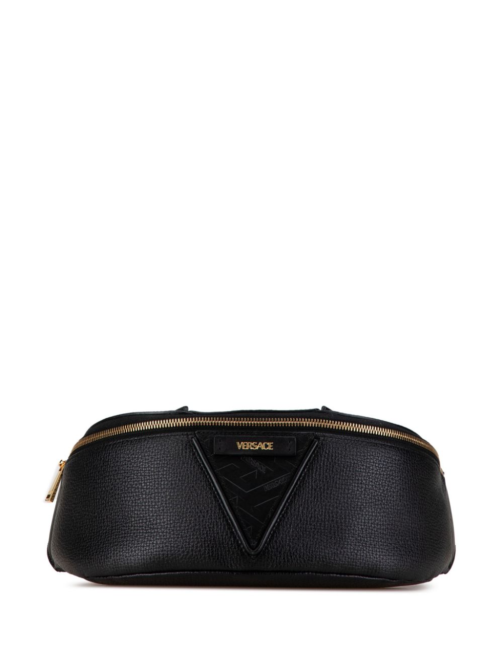 21st Century Leather V Greca Signature belt bag