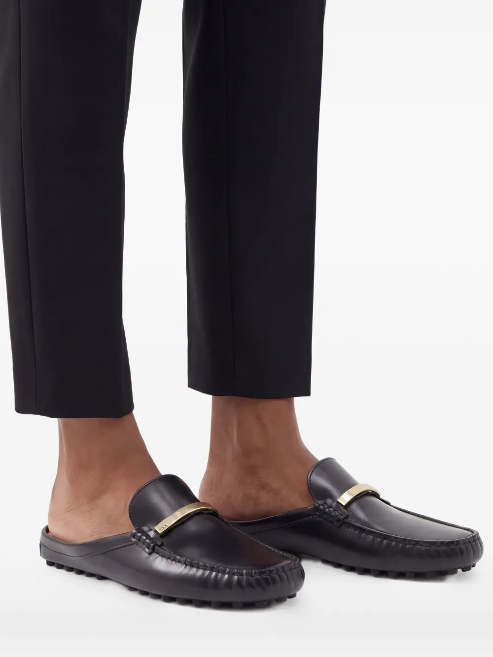 Tod's Leren muiltjes Zwart