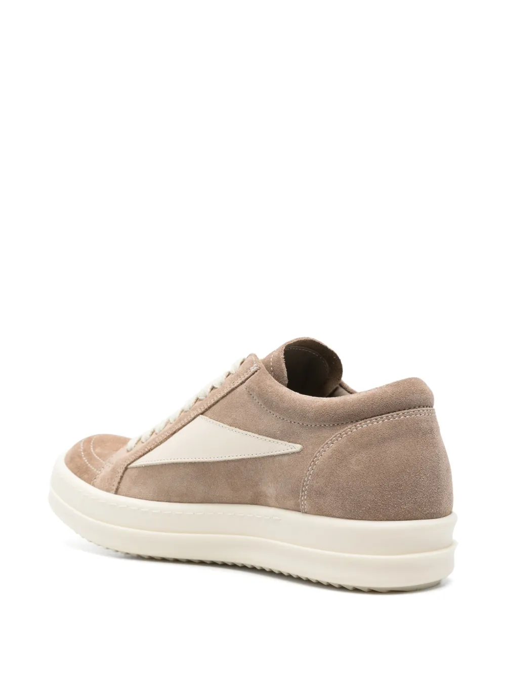 Rick Owens suede sneakers Neutrals