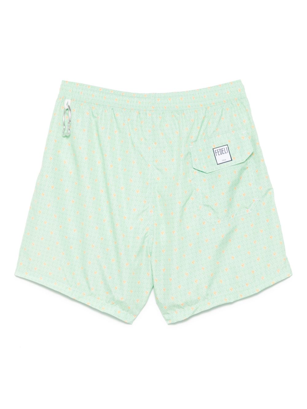 Fedeli Madeira swim shorts - Groen