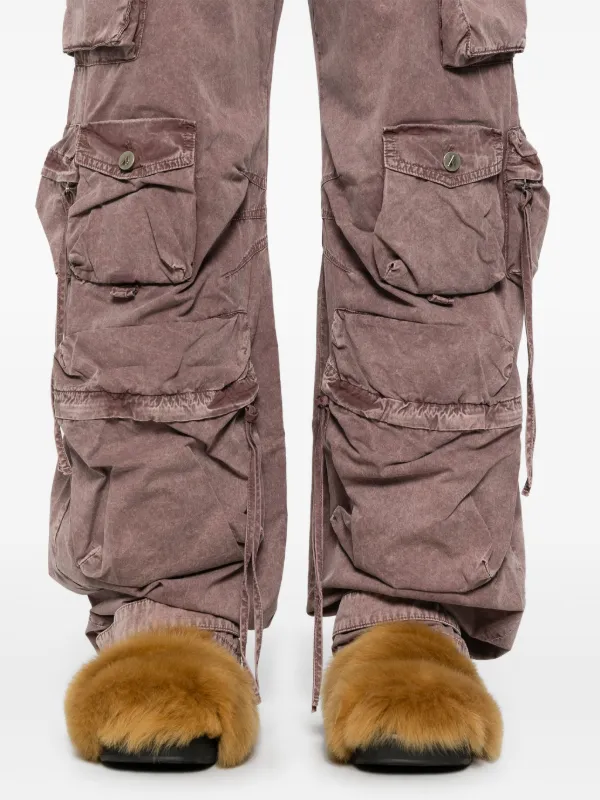 パンツ THE ATTICO PANTS (250WCP00250WWW046) The Attico Slashed Metallic Leather Pants | Saks Fifth Avenue
