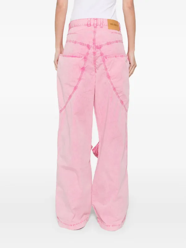The Attico wide-leg Trousers | Pink | FARFETCH