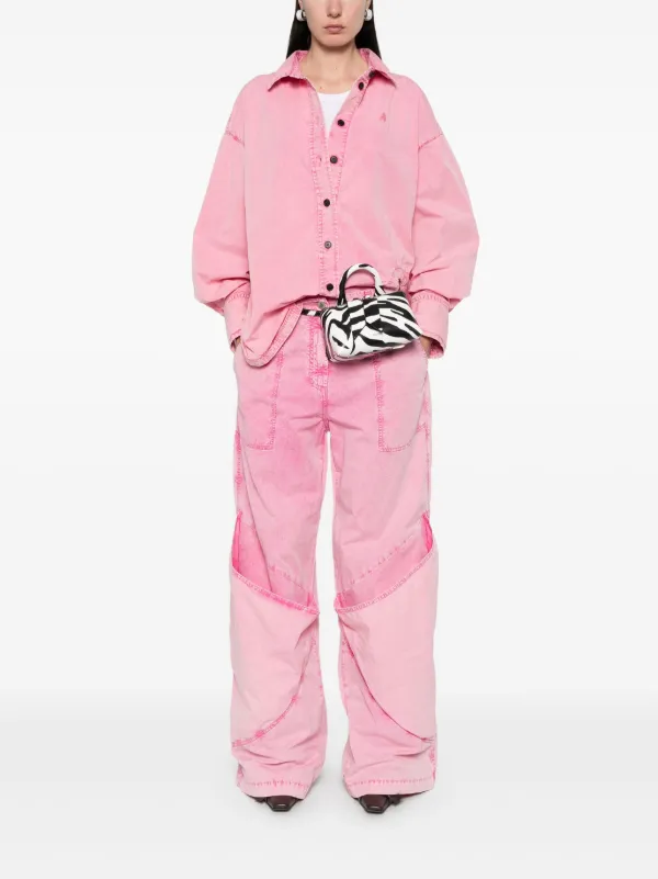 The Attico wide-leg Trousers | Pink | FARFETCH