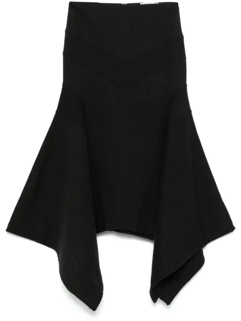 The Attico falda midi con paneles