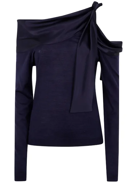 Alberta Ferretti cut-out detailing top 
