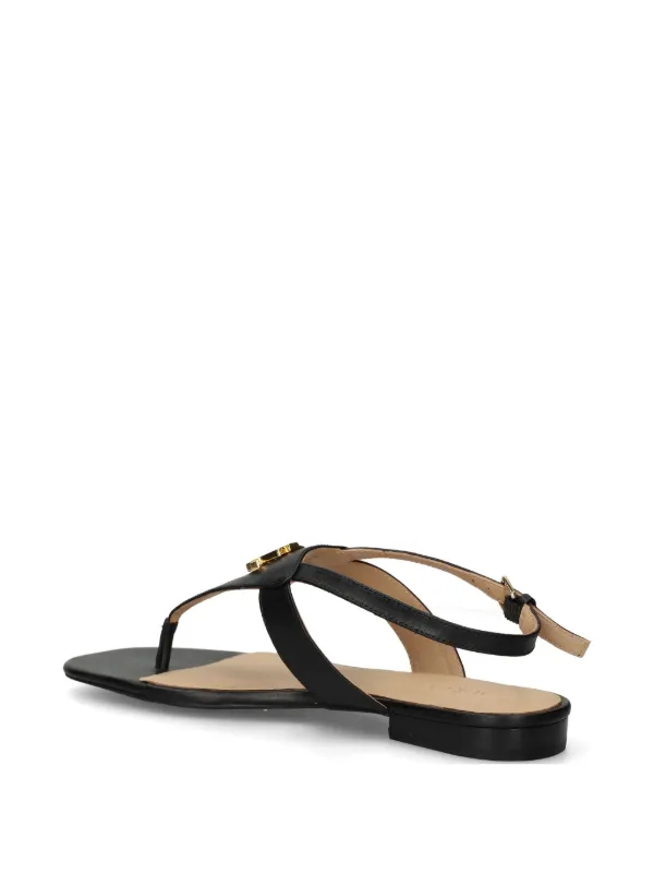Lauren Ralph Lauren Everley Sandals | Black | FARFETCH