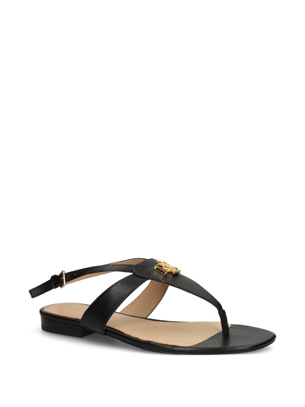 Lauren Ralph Lauren Everley sandalen - Zwart