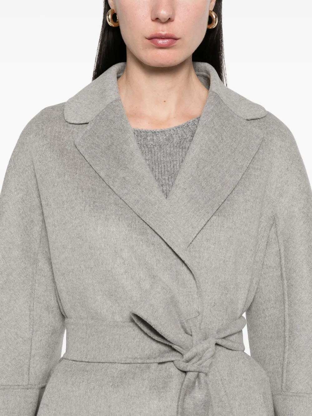 Shop 's Max Mara Arona Coat In Grey
