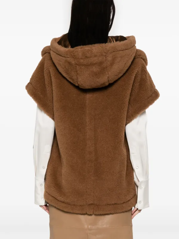 【ライトブラウン】Max Mara♡ Lanoso4 ジャケット Max Mara Lanos Jacket | Brown | FARFETCH