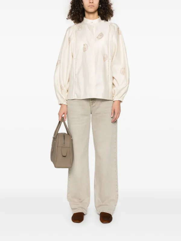 Max Mara Caladio シャツ | ニュートラル | FARFETCH JP