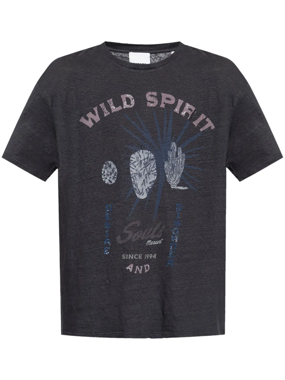 Isabel Marant Black Honore T-shirt In Schwarz