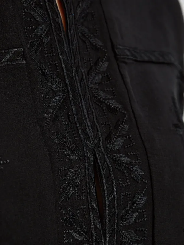 【送料&関税込】Isabel Marant oaria Dress Isabel Marant Black Oaria Dress | ModeSens