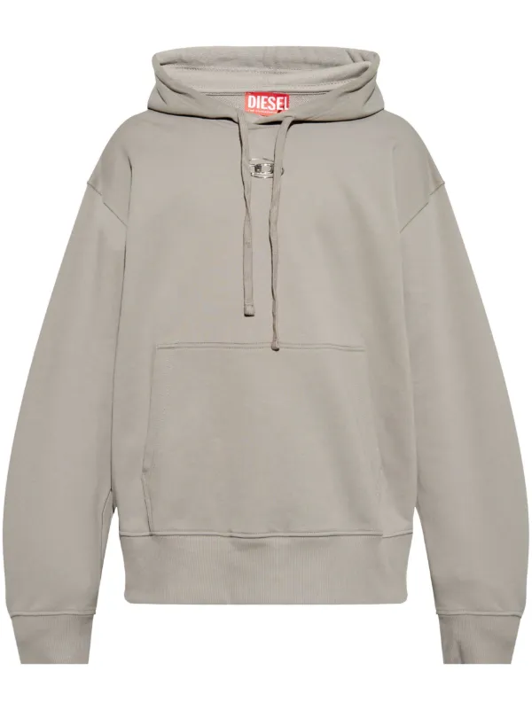 Diesel S-Macs-Hood-Od Hoodie | Grey | FARFETCH PL