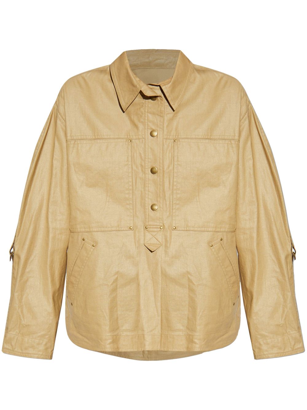 ISABEL MARANT Florida shirt - Neutrals