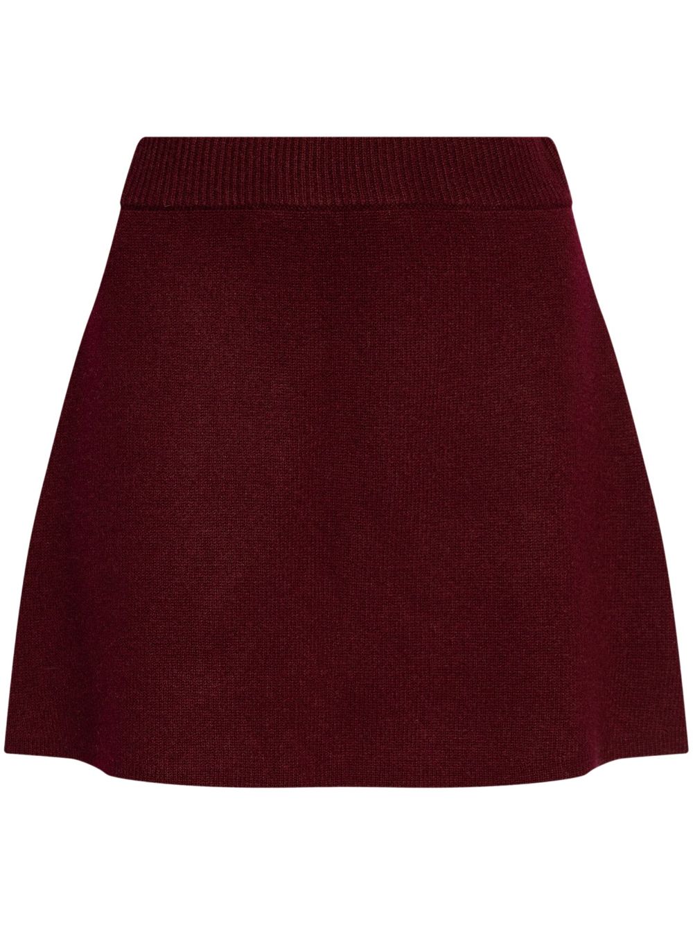 cashmere mini skirt