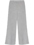 Lisa Yang brushed-effect trousers - Grey