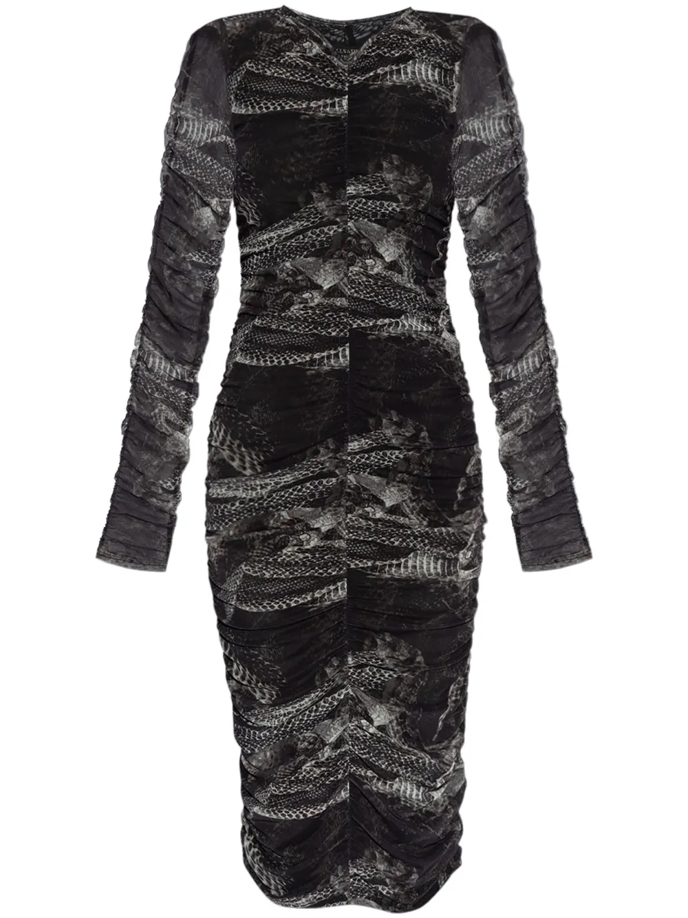 ALLSAINTS KEIKO MIDI DRESS 