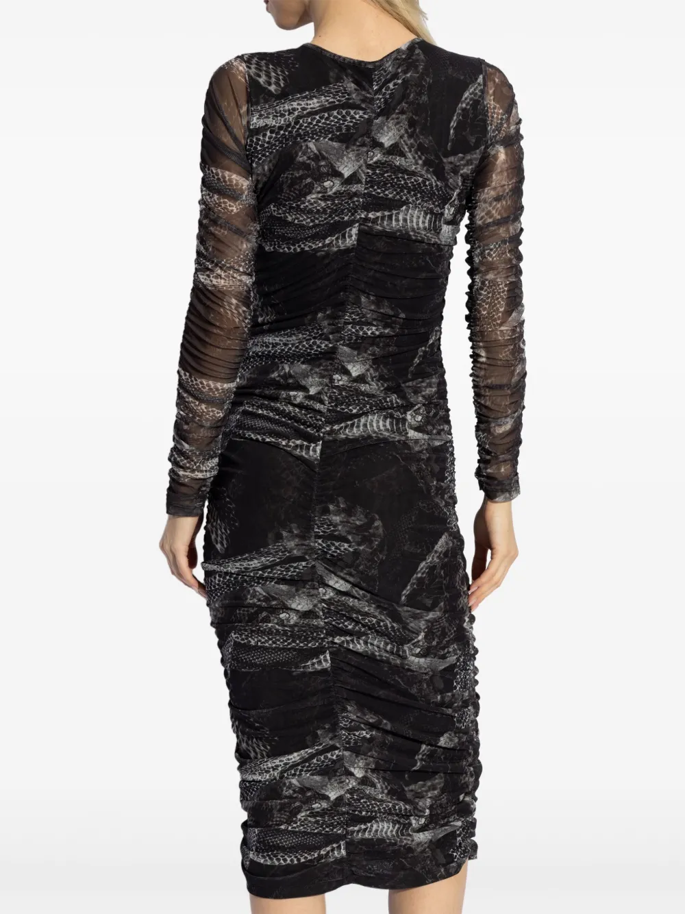 ALLSAINTS KEIKO MIDI DRESS 
