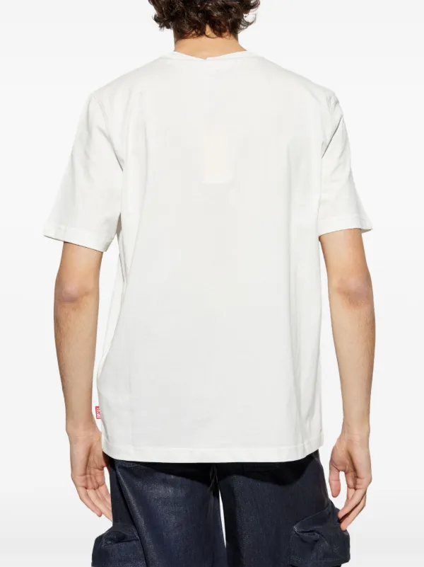 Diesel T-Adjust-R19 T-shirt | White | FARFETCH JO