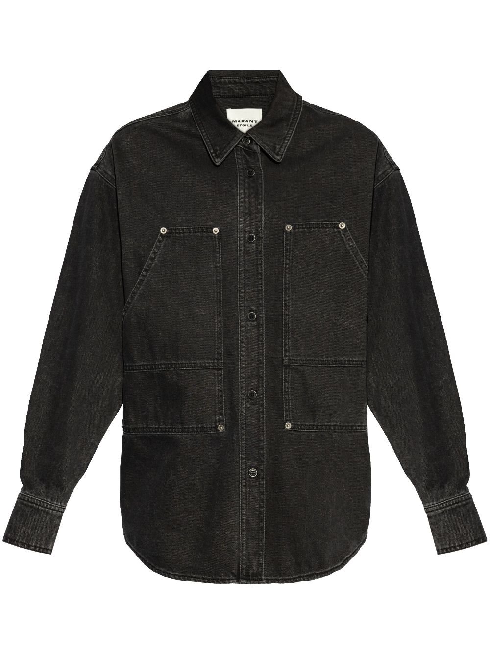 MARANT ÉTOILE Okely denim jacket - Black