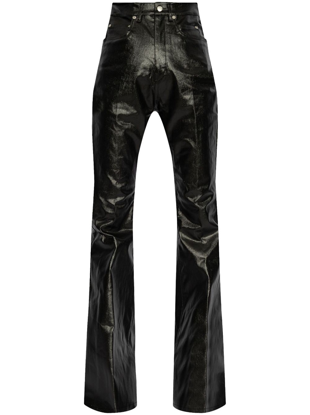 Rick Owens Bootcut jeans Zwart