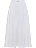 AZEEZA Avani midi skirt - White