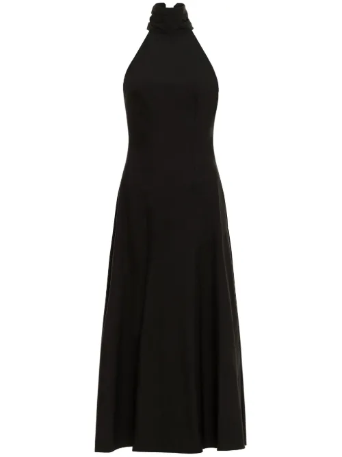AZEEZA robe mi-longue Faye - Noir - AZEEZA - Modalova