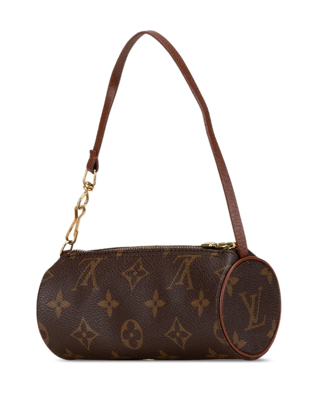 Louis Vuitton Pre-Owned 1990-2024 Monogram Papillon Pochette handtas - Bruin