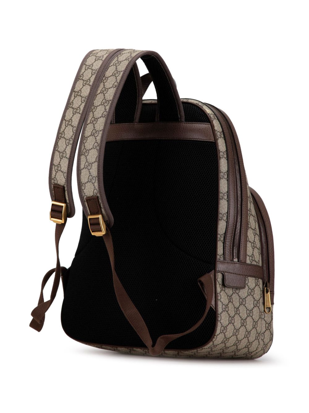 Gucci Pre-Owned 2016-2024 Medium GG Supreme Ophidia backpack - Bruin