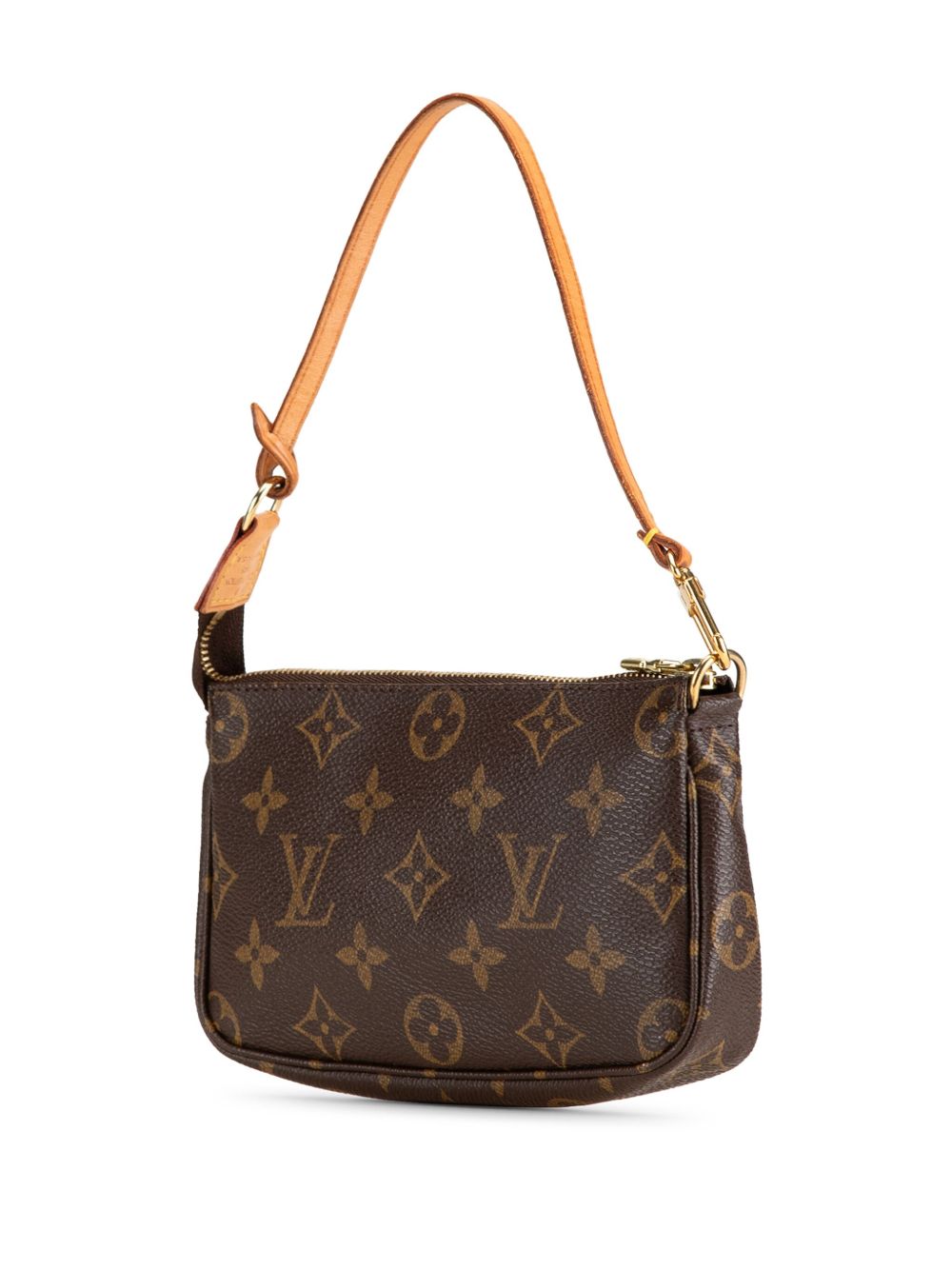 Louis Vuitton Pre-Owned 2003 Monogram Mini Pochette Accessoires handbag - Bruin