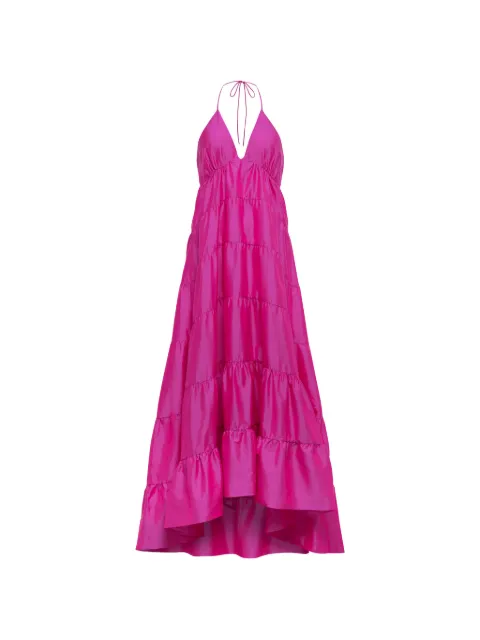 AZEEZA Kitty Olesia tiered maxi dress