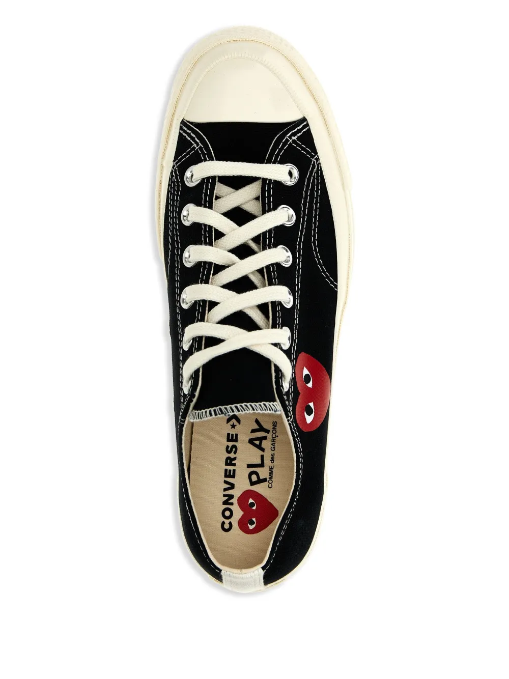 Comme Des Garçons Play x Converse sneakers Black