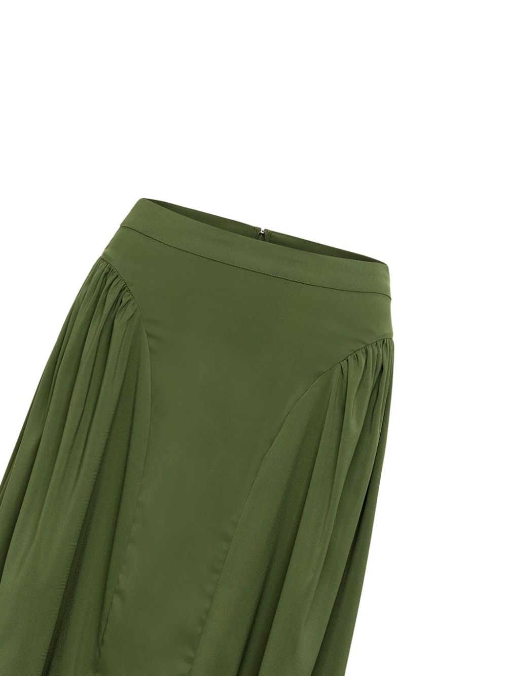 AZEEZA Seraphine midi skirt - Groen