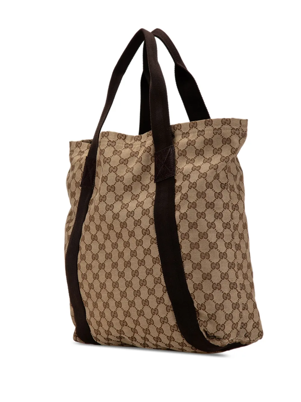 Gucci Pre-Owned 2000-2015 GG Canvas tote bag - Bruin