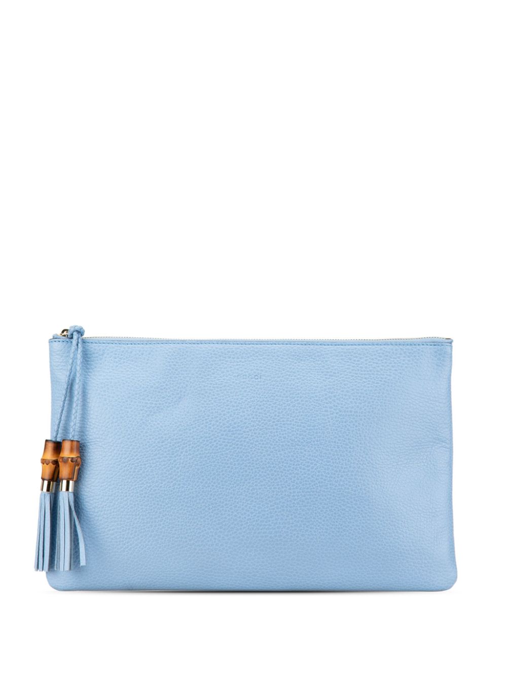 2000-2015 Bamboo Tassel Calfskin clutch bag