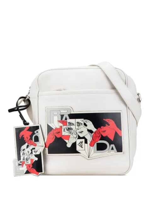 Prada Pre-Owned 2013-2023 Vitello Comics crossbody bag