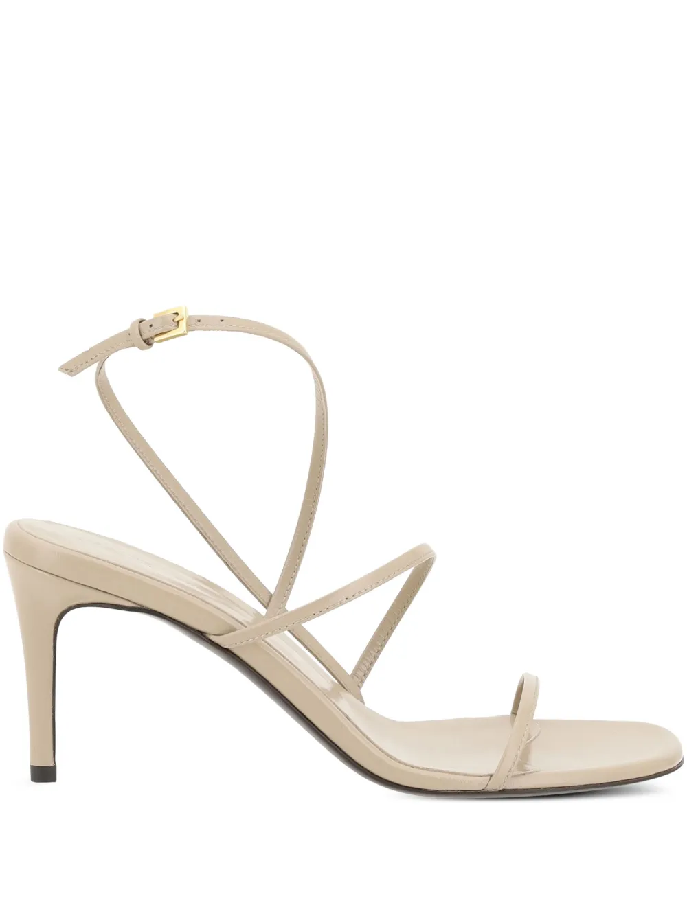 KHAITE 75 mm Loop sandalen Beige