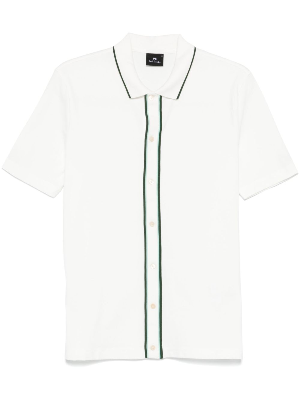 stretch-cotton shirt