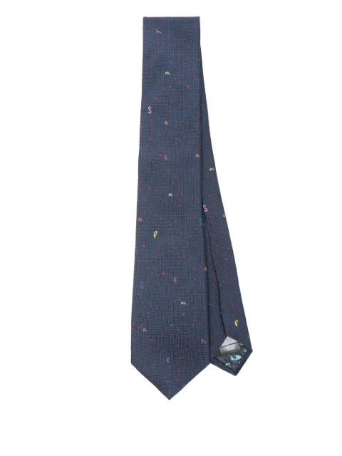 Paul Smith corbata con motivo en jacquard